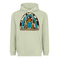 Matcha rainbow sunflower gemstone Heavyweight Hoodie - RanaPortraitStore