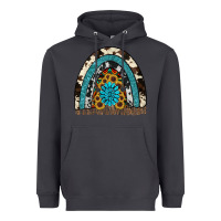 Smoke rainbow sunflower gemstone Heavyweight Hoodie - RanaPortraitStore