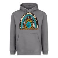Storm rainbow sunflower gemstone Heavyweight Hoodie - RanaPortraitStore