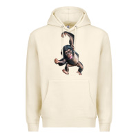 Tofu baby chimpanzee Premium Hoodie - LillyAllenDesigns