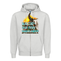 Back On My Bullshit Zipper Hoodie | Teevron