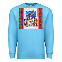 Ocean Blue party in the usa Premium Sweatshirt - HRA Design Shop