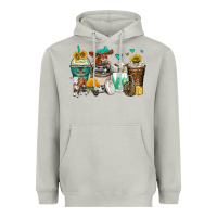 Moon Dust cows coffee cups Heavyweight Hoodie - Zillion Design Studio