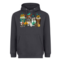Smoke cows coffee cups Heavyweight Hoodie - Zillion Design Studio