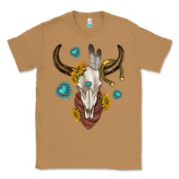 Toasted Coconut western cow skull Classic Tee - texasbilliewilder