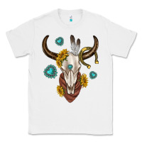 White western cow skull Classic Tee - texasbilliewilder