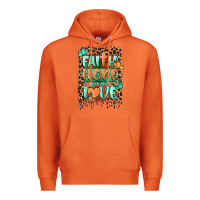 Carrot faith hope and love Premium Hoodie - BarkalooDesign