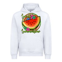 White sweet summertime watermelon Urban Hoodie - Jasminsmagicworld