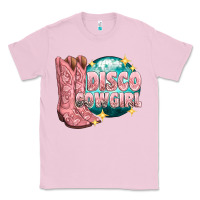 Bubblegum Pink western disco cowgirl Classic Tee - texasbilliewilder