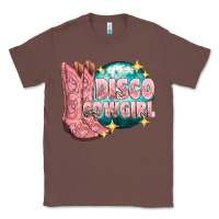 Chestnut western disco cowgirl Classic Tee - texasbilliewilder
