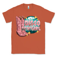 Copper western disco cowgirl Classic Tee - texasbilliewilder