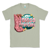 Matcha western disco cowgirl Classic Tee - texasbilliewilder