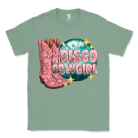 Sage western disco cowgirl Classic Tee - texasbilliewilder