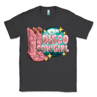 Smoke western disco cowgirl Classic Tee - texasbilliewilder