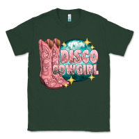 Sports Green western disco cowgirl Classic Tee - texasbilliewilder