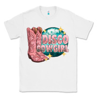 White western disco cowgirl Classic Tee - texasbilliewilder