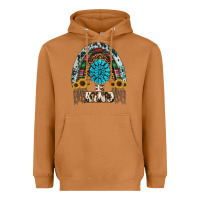 Meerkat western rainbow  be kind Heavyweight Hoodie - RanaPortraitStore