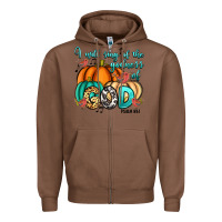 Chestnut i will sing of the godness of god psalm 89 1 Zipper Hoodie - RanaPortraitStore
