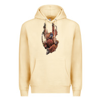 Pina Colada Orangutan And Baby Premium Hoodie - LillyAllenDesigns