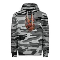 Slate Camo Orangutan And Baby Premium Hoodie - LillyAllenDesigns
