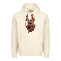 Tofu Orangutan And Baby Premium Hoodie - LillyAllenDesigns