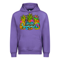 Tulip hello summer pineapple Urban Hoodie - Jasminsmagicworld