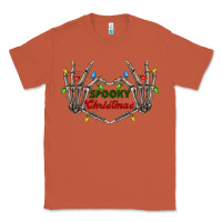 Copper spooky christmas skeleton hands Classic Tee - FaDigitalArtStudio