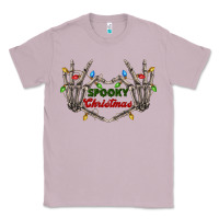 Lilac spooky christmas skeleton hands Classic Tee - FaDigitalArtStudio