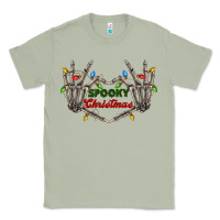 Matcha spooky christmas skeleton hands Classic Tee - FaDigitalArtStudio