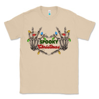 Mushroom spooky christmas skeleton hands Classic Tee - FaDigitalArtStudio