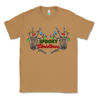 Toasted Coconut spooky christmas skeleton hands Classic Tee - FaDigitalArtStudio