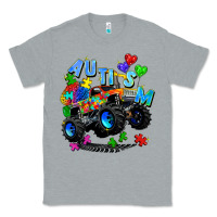 Heather Grey monster truck autism Classic Tee - Zillion Design Studio