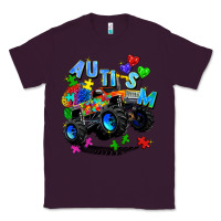 Plum monster truck autism Classic Tee - Zillion Design Studio