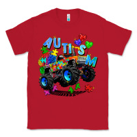 Red monster truck autism Classic Tee - Zillion Design Studio