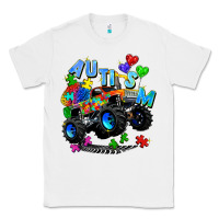 White monster truck autism Classic Tee - Zillion Design Studio
