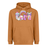 Meerkat unicorn coffee cups Heavyweight Hoodie - Zillion Design Studio