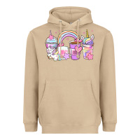 Mushroom unicorn coffee cups Heavyweight Hoodie - Zillion Design Studio