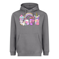 Storm unicorn coffee cups Heavyweight Hoodie - Zillion Design Studio