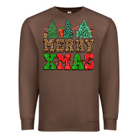 Chestnut merry xmas Premium Sweatshirt - FaDigitalArtStudio