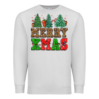 Dove Grey merry xmas Premium Sweatshirt - FaDigitalArtStudio