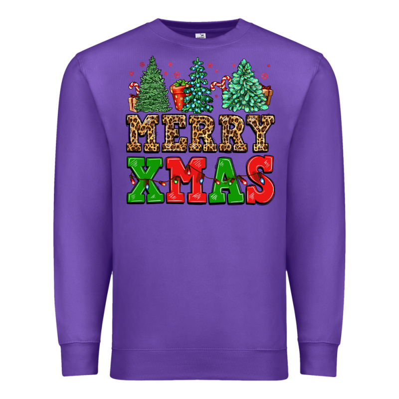 Merry Xmas Premium Sweatshirt by FaDigitalArtStudio | Teevron