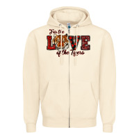 Sandshell for the love of the tigers red Zipper Hoodie - RanaPortraitStore