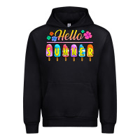 Black hello summer popsicles Urban Hoodie - Jasminsmagicworld