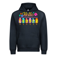 Navy hello summer popsicles Urban Hoodie - Jasminsmagicworld