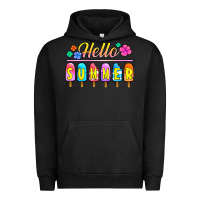 Pigment Black hello summer popsicles Urban Hoodie - Jasminsmagicworld