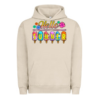 Pigment French Oak hello summer popsicles Urban Hoodie - Jasminsmagicworld