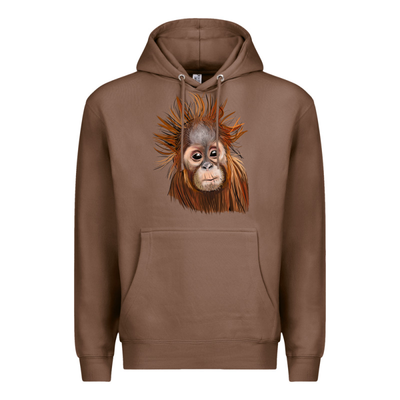Baby Orangutan Premium Hoodie by LillyAllenDesigns | Teevron