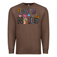 Chestnut cute nails Premium Sweatshirt - CowhideDigitalArt