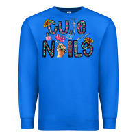 True Royal cute nails Premium Sweatshirt - CowhideDigitalArt