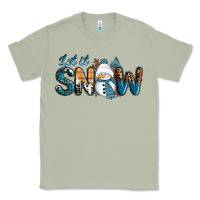 Matcha Let It Snow Snowman Classic Tee - RanaPortraitStore